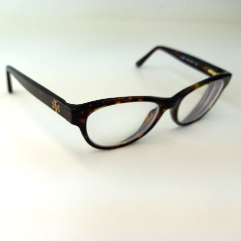 Tory Burch TB 2065 1378 Tortoise Shell Cat Eye Glasses Frames Size 51/17/135